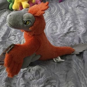 Plush jurassic park dino